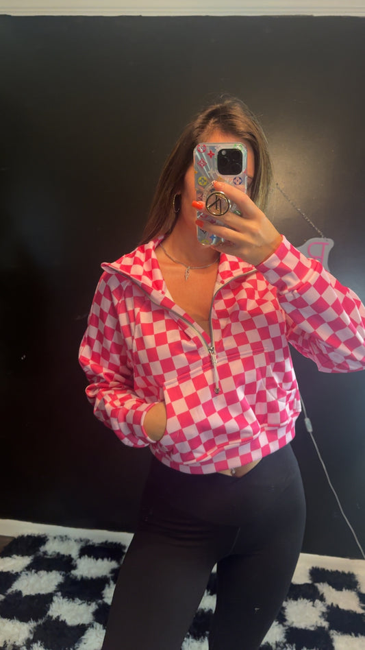 Checkered Pullover Pre-Order