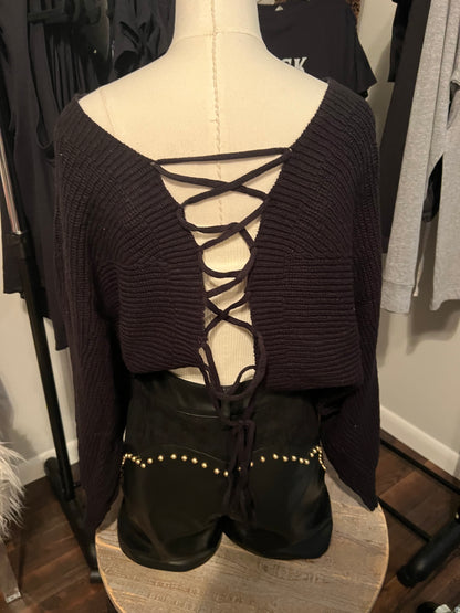 Cross Over Sweater