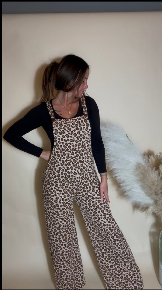 Leopard Overalls